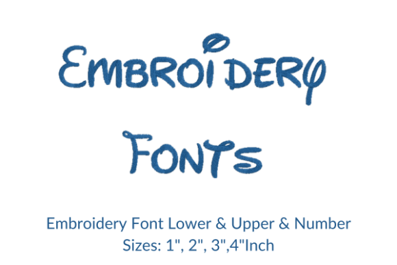 Download Embroidery Fonts Design - Design Collection