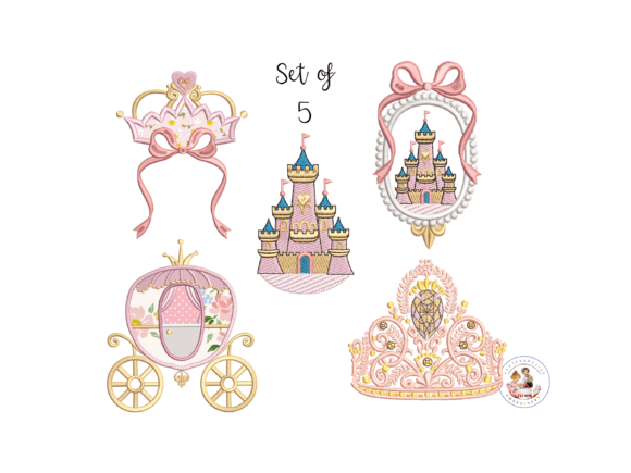 Download Royal Princess Embroidery Designs Bundle - Design Collection