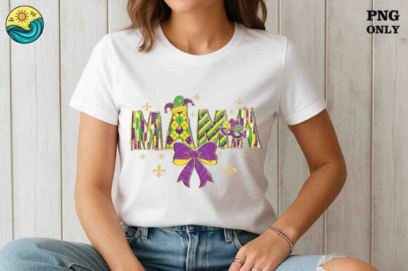 Download Mardi Gras Mama PNG Design - Design Collection