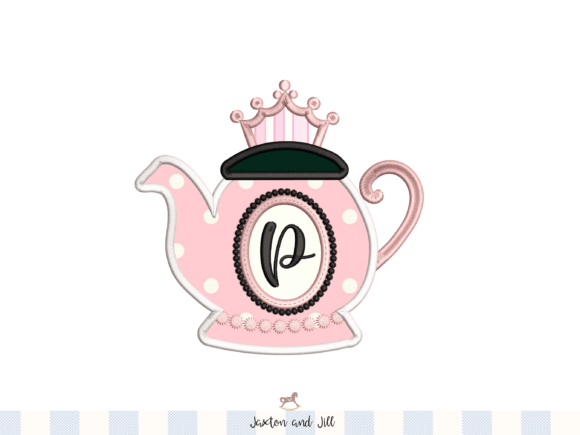 Download Tea Pot Machine Embroidery Design - Design Collection