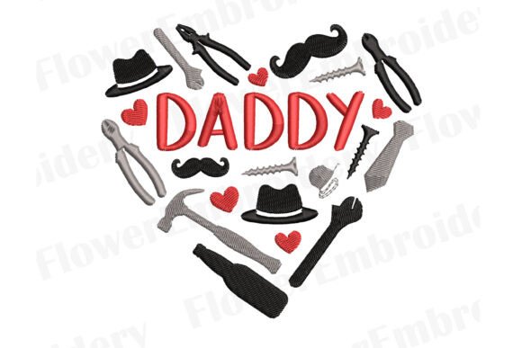 Download Best Dad Ever Embroidery Machine Design - Design Collection