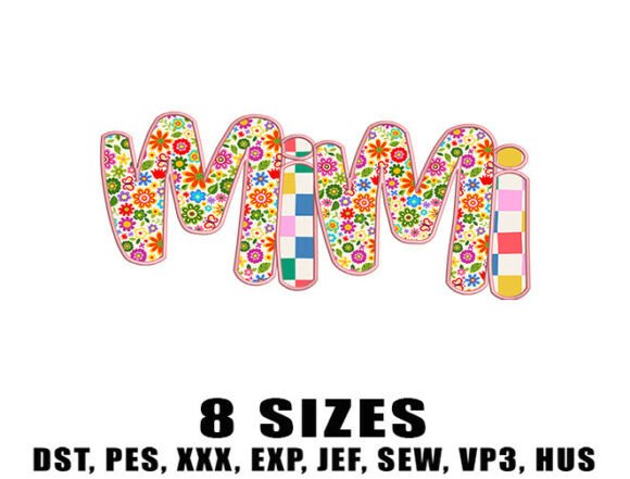 Download Preppy Mimi Embroidery Designs - Design Collection