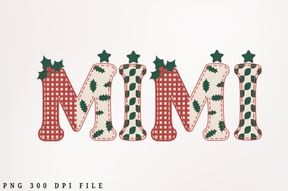 Download Christmas Mimi Sublimation Design - Design Collection