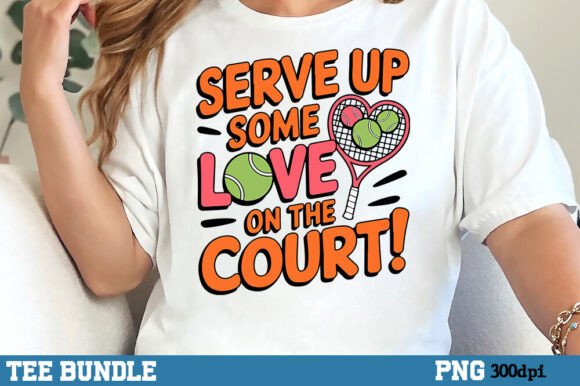 Download Serve Up Some Love on the Court PNG - Premium Bundle