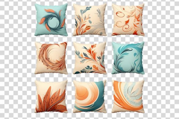 Download Decorative Pillows 1 Isolated Image - Decorative pillows Collection